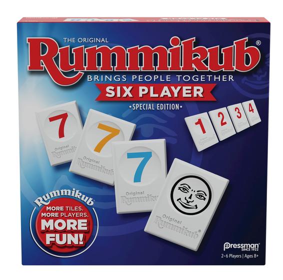 Imagem de Rummikub Six Player Edition - Jogo de Tabuleiro Clássico