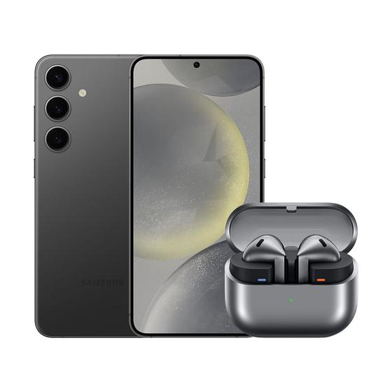 Imagem de S24+ (256GB) - Preto + Galaxy Buds3 - Cinza