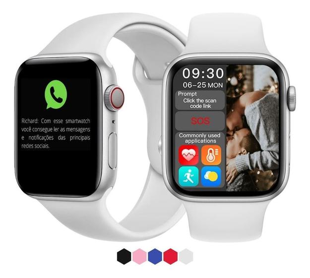 Imagem de S8 Smart Watch Com Bluetooth Para Chamadas Envio Já