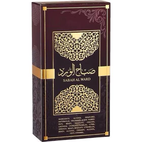 Sabah Al Ward 100ML Perfume Árabe Feminino Menor preço em Sabah Al Ward 100ML Perfume Árabe Feminino