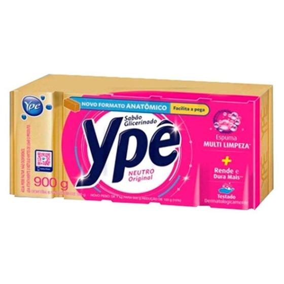 Sabao Barra Ype Neutro 900g Menor preço em Sabao Barra Ype Neutro 900g