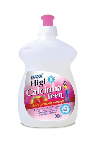 Sabão Cremoso Daxx Higi Calcinha Teen 300ml Menor preço em Sabão Cremoso Daxx Higi Calcinha Teen 300ml