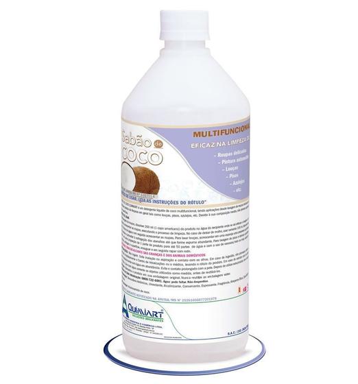 Imagem de Sabão de coco - detergente multifuncional - quimiart - 1 litro