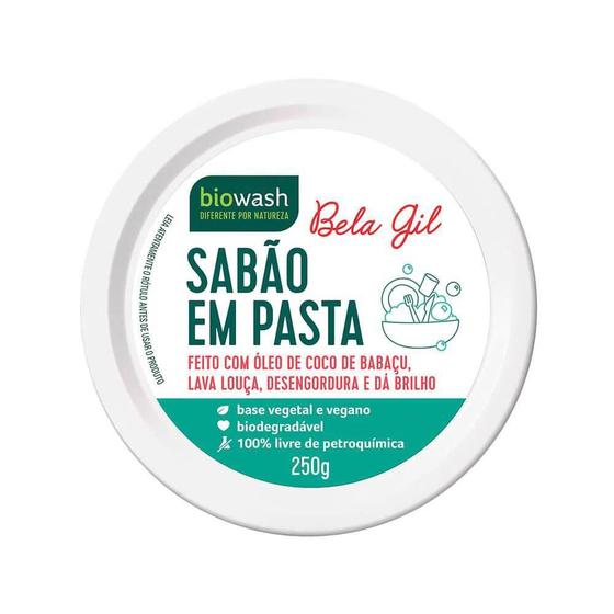 Imagem de Sabão Em Pasta Bela Gil Biowash 250G Biodegradável Vegano