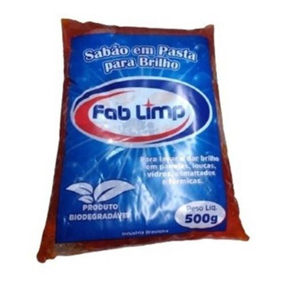 Imagem de Sabão em pasta para brilho 500g - Fab Limp