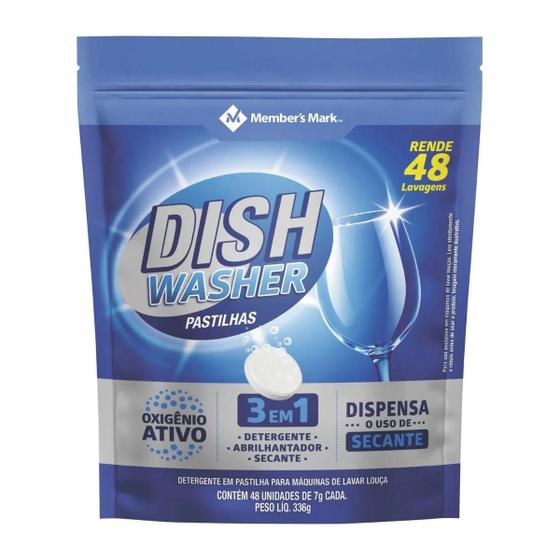 Sabão Em Pastilhas Detergente Lava Louças Dish Washer 48 Uni Menor preço em Sabão Em Pastilhas Detergente Lava Louças Dish Washer 48 Uni