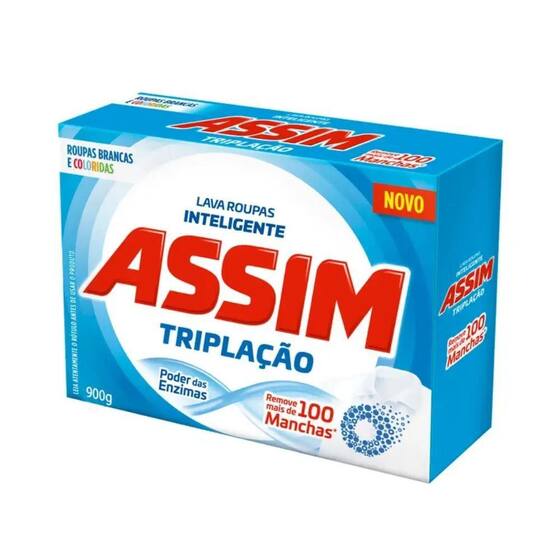 Sabão Em Pó Assim Tripla Ação 900Gr Sabão em Pó Magazine Luiza Sabão Em Pó Assim Tripla Ação 900Gr Sabão em Pó Magazine Luiza