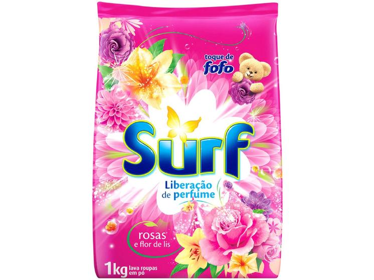 Imagem de Sabão em Pó Surf Rosas e Flor de Lis