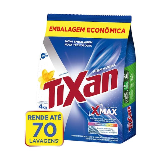 Sabao Em Po Tixan Ype Primavera Sache 4kg