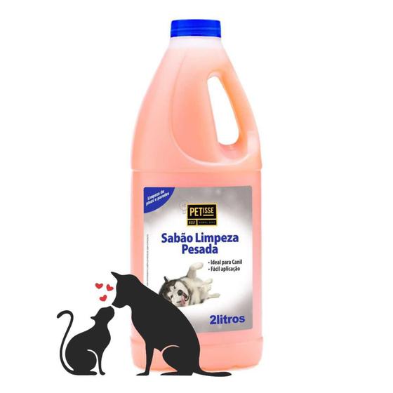 Sabao limpeza pesada 2l para canil e área de animais domesticos - Petisse é boa?
