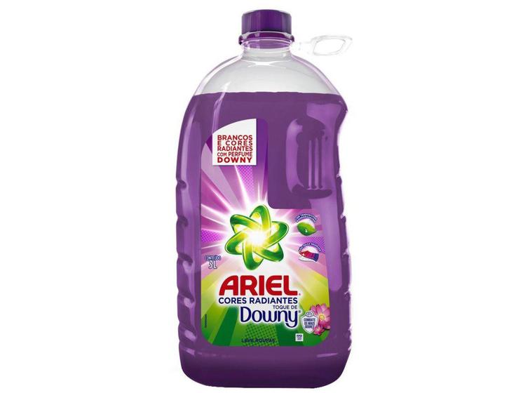 Imagem de Sabão Líquido Ariel Cores Radiantes Toque de Downy - 3L