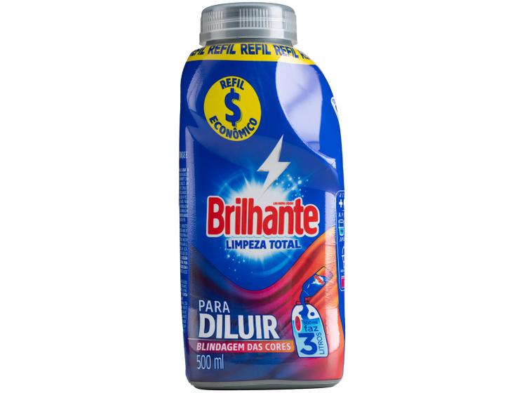 Sabão Líquido Concentrado Brilhante Para Diluir Limpeza Total Refil 500ml é ruim? Sabão Líquido Concentrado Brilhante Para Diluir Limpeza Total Refil 500ml é boa?