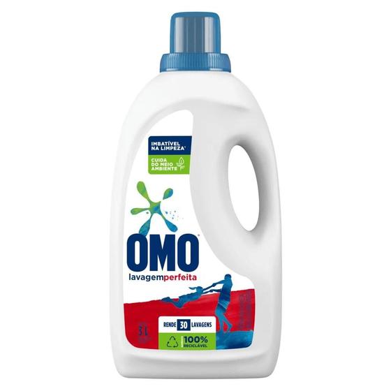 Imagem de Sabão Líquido Lavagem Perfeita 3 Litros Omo