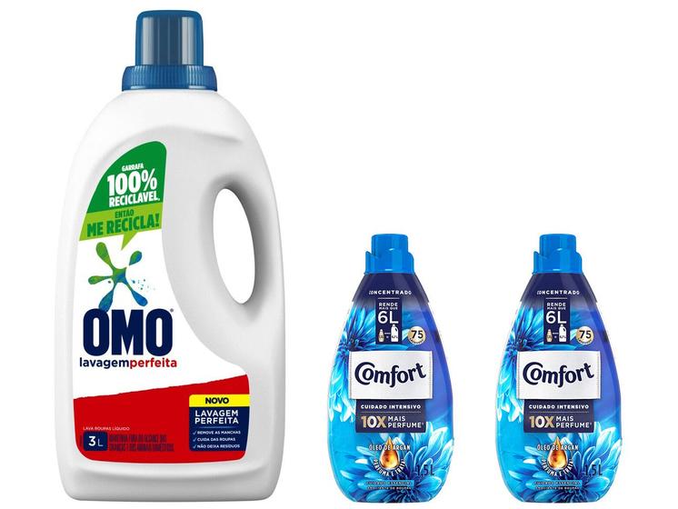 Sabão Líquido Omo Lavagem Perfeita Menor preço em Sabão Líquido Omo Lavagem Perfeita