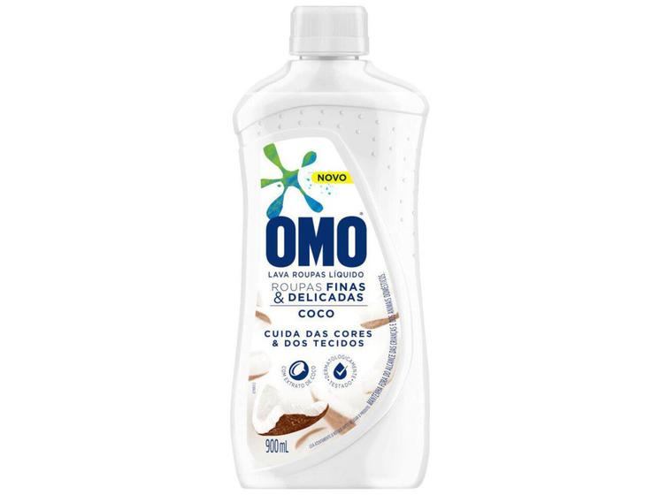 Imagem de Sabão Líquido Omo Roupas Finas e Delicadas Coco - 900ml