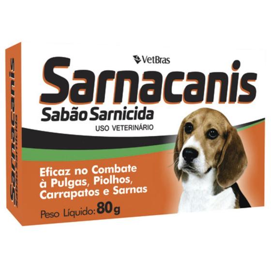 Imagem de Sabão Sarnicida Sarnacanis - 80 gr