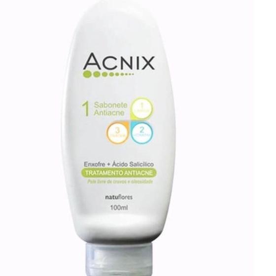 Imagem de Sabonete Anti-acne C/ Enxofre 100ml - Natuflores