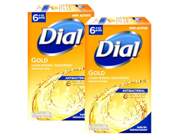 Imagem de Sabonete Antibacteriano Dourado 6x2 (113g) - Com Mostrador