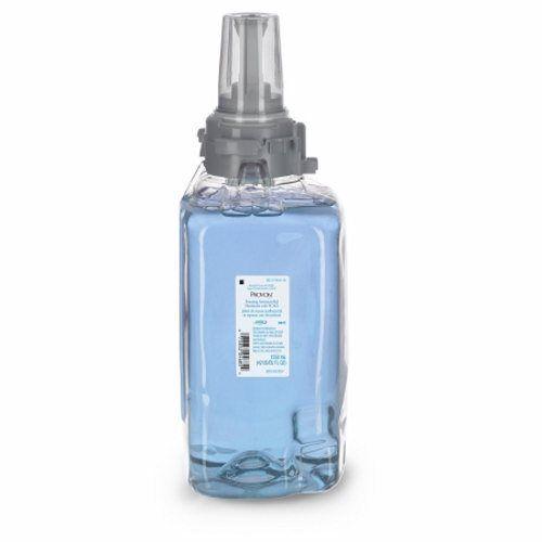 Imagem de Sabonete antimicrobiano PROVON Espuma de 1.250 ml Frasco de recarga dispensador Aroma floral azul claro 1 cada por Gojo (pacote com 4)