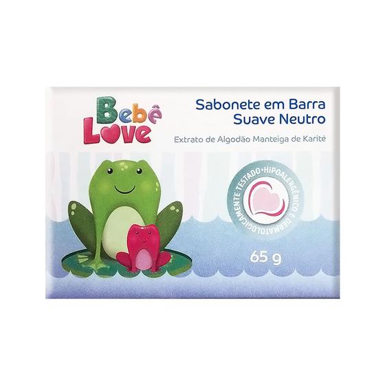 Sabonete Bebê Love Suave Neutro 65g - BEBE LOVE - Sabonete Infantil ...