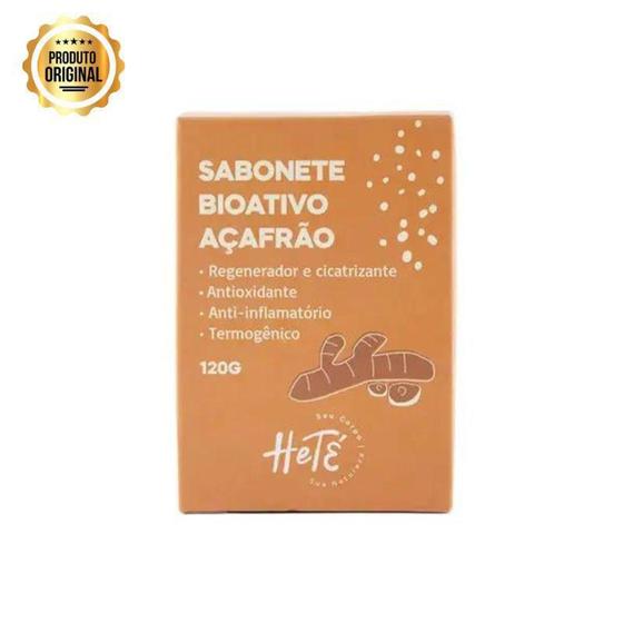 Imagem de Sabonete Bioativo Açafrão 120g - Heté