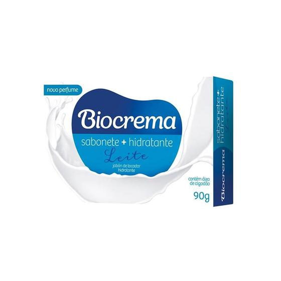 Imagem de Sabonete Biocrema 90g Hidratante - Embalagem c/ 12 unidades