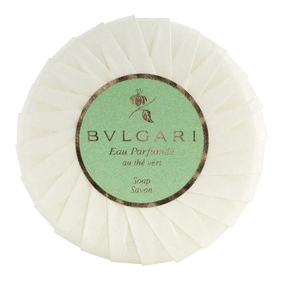 Imagem de Sabonete BVLGARI Au the Vert (chá verde) plissado 50g