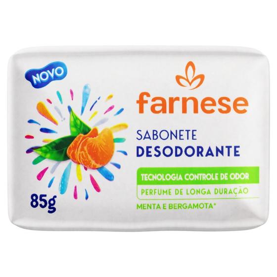 Imagem de Sabonete Desodorante Farnese Menta e Bergamota 85g