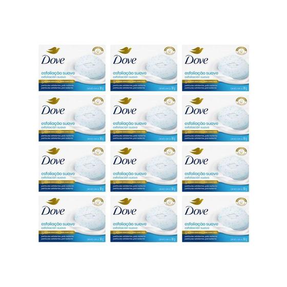 Imagem de Sabonete Dove 90G Esfoliação Suave - Kit Com 12Un