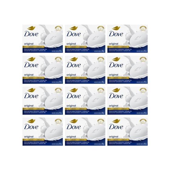 Imagem de Sabonete Dove 90G Tradicional - Kit Com 12Un