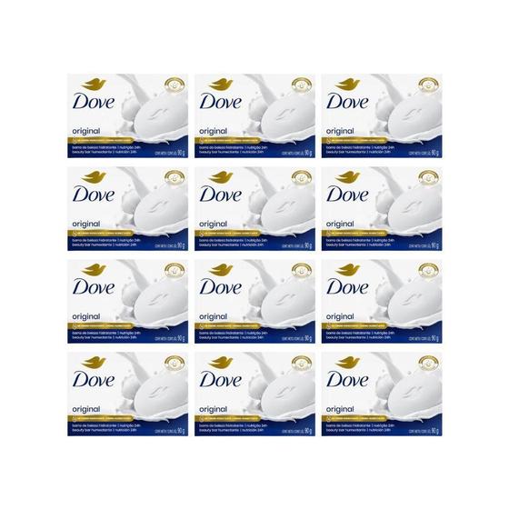 Imagem de Sabonete Dove 90G Tradicional - Kit Com 12Un