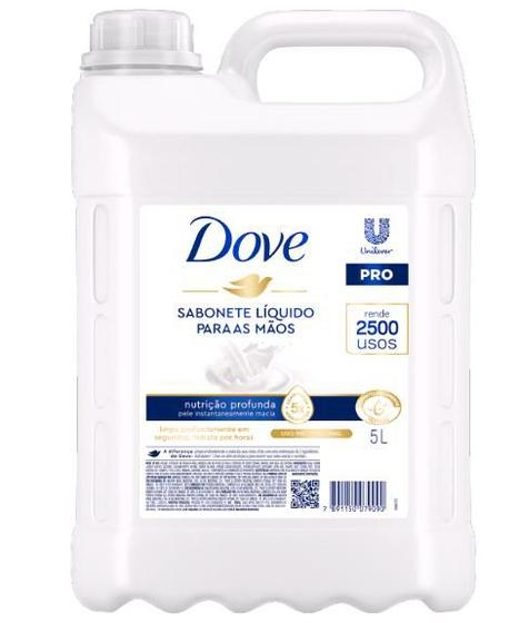 Sabonete Dove Original 5 Litros Menor preço em Sabonete Dove Original 5 Litros