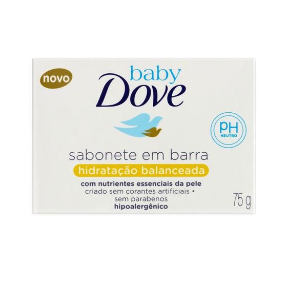 Imagem de Sabonete em Barra Baby Dove Hidratacao Balanceada 75g