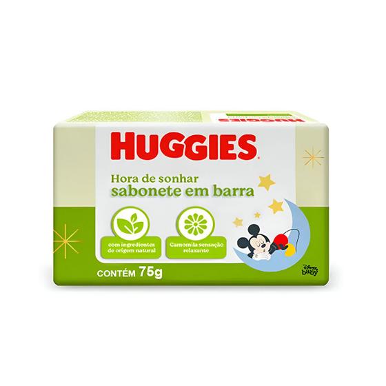 Imagem de Sabonete Em Barra De Camomila Huggies Hora De Sonhar 75g Huggies