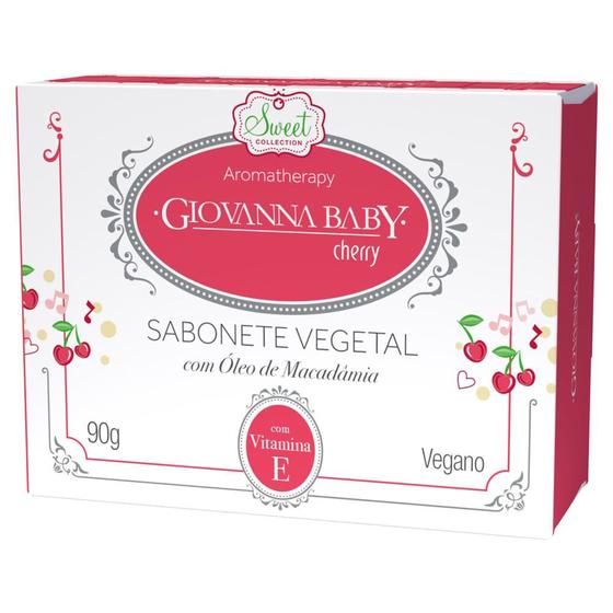 Imagem de Sabonete em Barra Giovanna Baby Moments Aromatherapy Cherry 90g