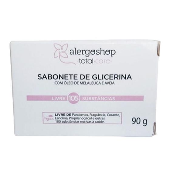 Imagem de Sabonete em Barra Glicerina Alergoshop 90g 