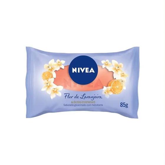 Imagem de Sabonete em Barra Hidratante Nivea Flor de Laranjeira 85g