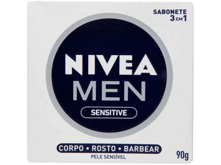 Sabonete em Barra Nivea Men Sensitive 3 em 1 Menor preço em Sabonete em Barra Nivea Men Sensitive 3 em 1