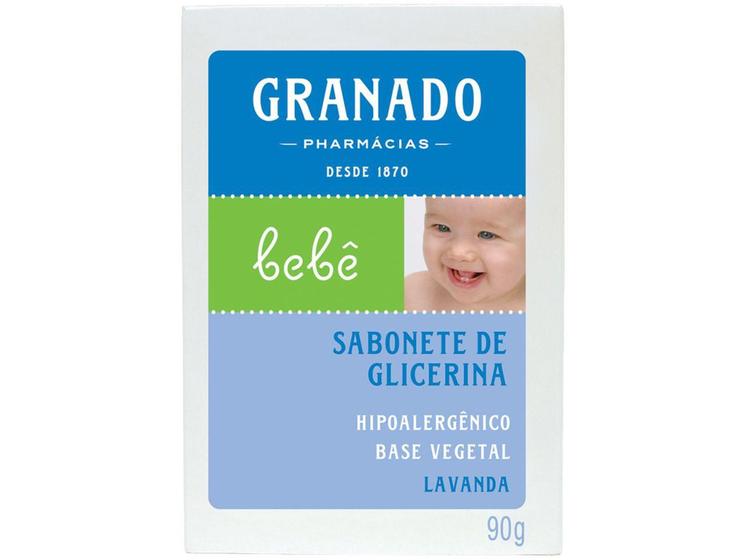 Imagem de Sabonete em Barra para o Corpo Granado Bebê - Lavanda 90g