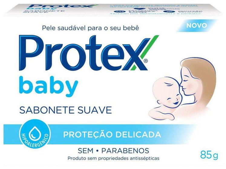 Imagem de Sabonete em Barra para o Corpo Protex Baby - sem Parabenos 85g