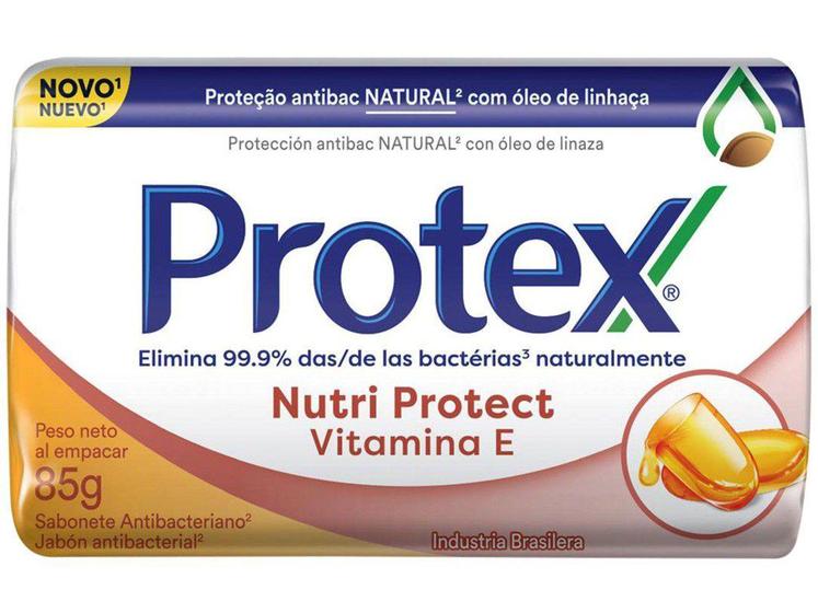 Imagem de Sabonete em Barra para o Corpo Protex   - Nutri Protect Macadâmia Antibacteriano 85g