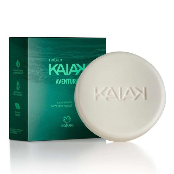 Sabonete em Barra Puro Vegetal Kaiak Aventura 90 g - Corpo e banho Imagem de Sabonete em Barra Puro Vegetal Kaiak Aventura 90 g