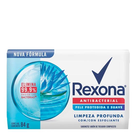 Imagem de Sabonete em Barra Rexona Antibacterial Limpeza Profunda 84g