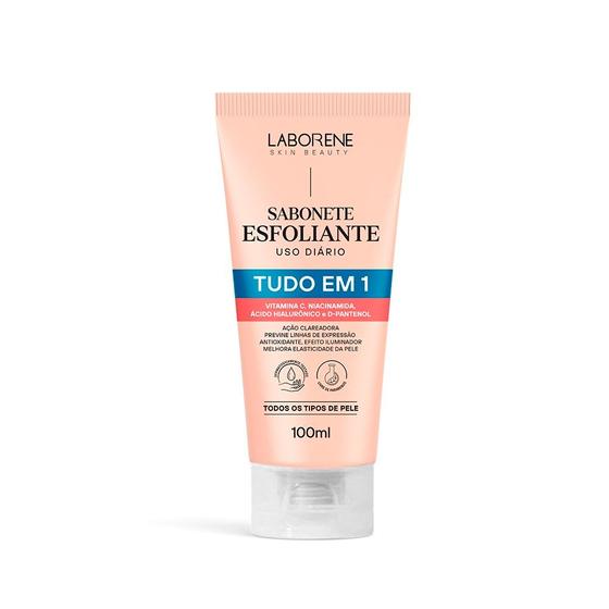 Imagem de Sabonete Esfoliante Facial Tudo em 1 Laborene 100ml