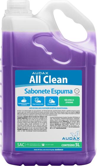 Imagem de Sabonete Espuma All Clean  Higienizador para Mãos