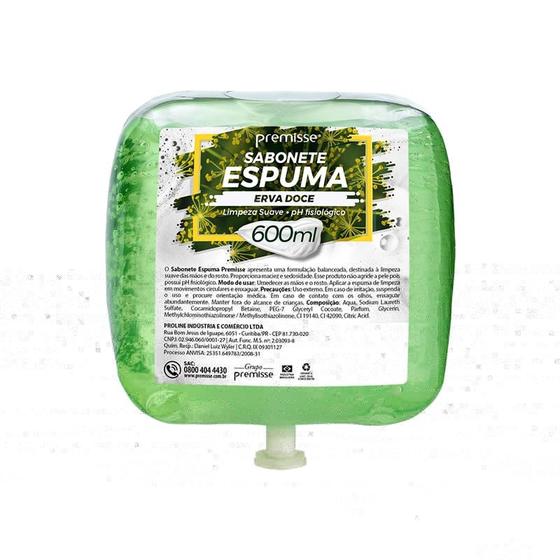 Imagem de Sabonete Espuma Erva Doce 600ml invoq Premisse