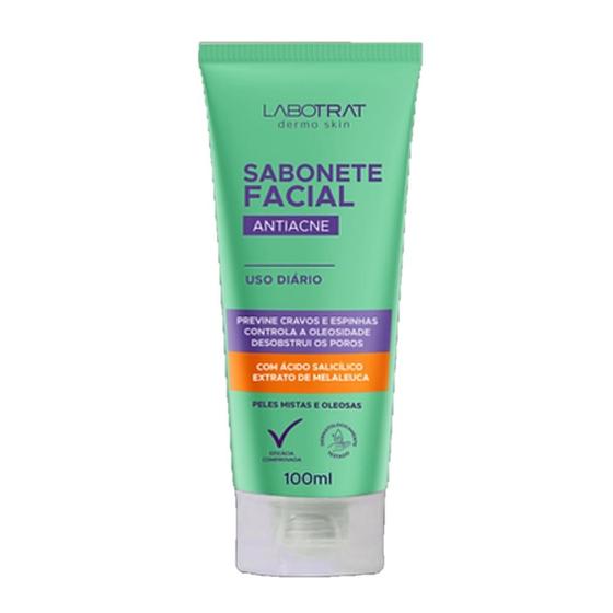 Imagem de Sabonete Facial Antiacne 100ml - Linha Cuidados