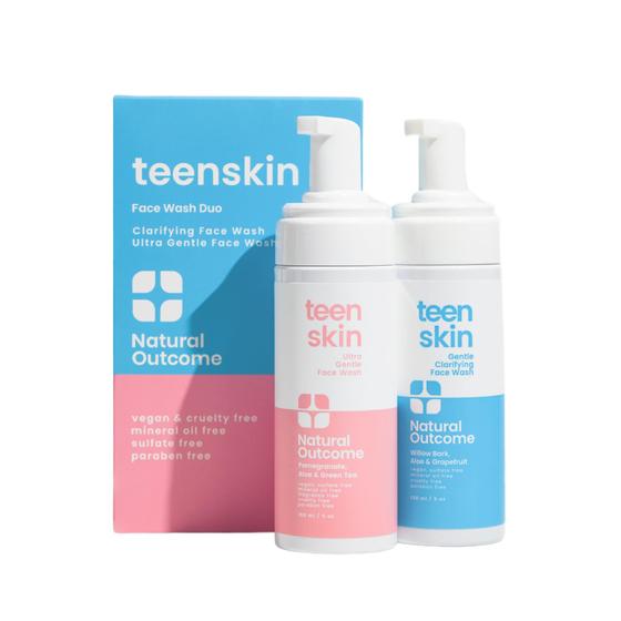 Imagem de Sabonete facial com resultado natural Teen Skin Duo 150 ml (5 onças) x 2