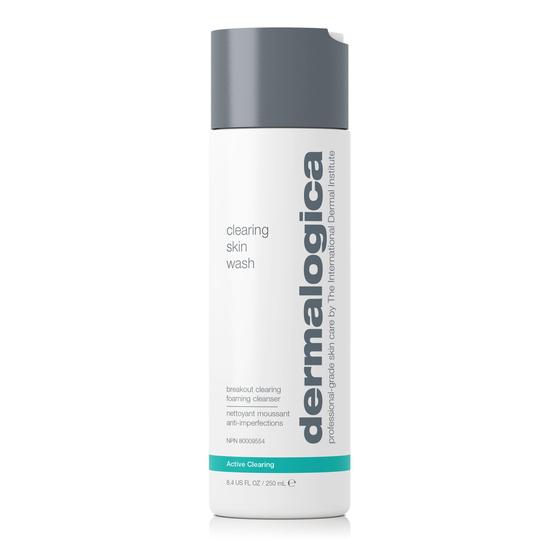 Imagem de Sabonete facial Dermalogica Clearing Skin Wash 250mL com ácido salicílico