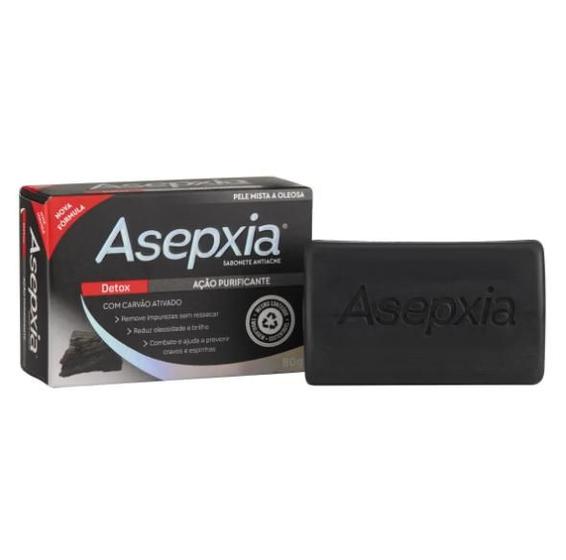 Imagem de Sabonete Facial em Barra Asepxia Antiacne Detox com 80g